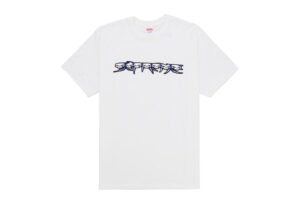 Supreme Skulls Spellout Tee White