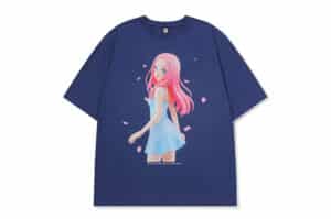 Wondervisitor 3D Heesu Overfit Tee Navy