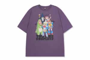 Wondervisitor Cosplay Overfit Tee Purple