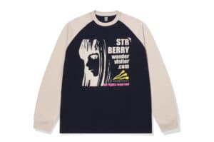 Wondervisitor Rumi Raglan LS Tee Navy