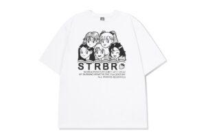 Wondervisitor Strawberry EP3 Overfit Tee White