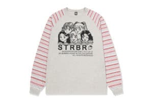 Wondervisitor Strawberry EP3 Raglan LS Tee Oatmeal