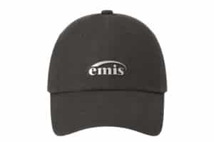 Emis Metal Logo Ball Cap Grey