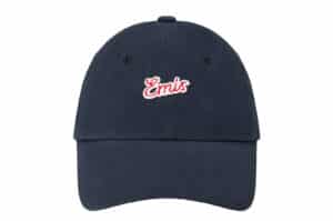 Emis Small Line Patch Ball Cap Navy