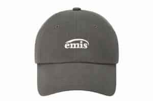 Emis Small Logo Ball Cap Grey