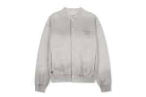Matin Kim Dusty Washed Button Up Jumper Light Beige JP336