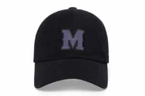 Matin Kim Matin Initial Ball Cap Dark Navy HT004