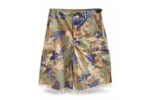 Mental Free Aye Print Crop Pants Camo