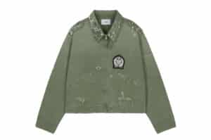 Protocol Index Studded Work Jacket Green